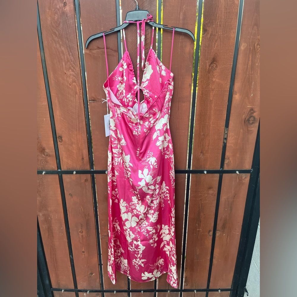 Reformation Antoni Silk Dress - Hothouse size 4 NWT - Picture 2 of 8